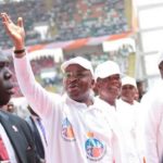 Governor Udom Emmanuel at Godswill Akpabio International Stadium, Uyo During AKS Sport Festival 2018